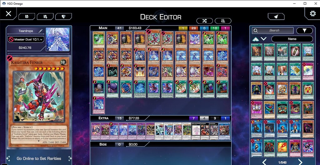 Kashtira Fenrir Banned in Master Duel Format? - Bugs - Duelists Unite Kashtira Fenrir Banned in Master Duel Format? - Bugs - Duelists Unite